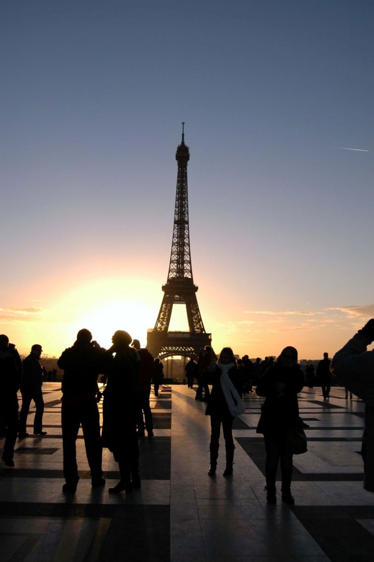 Paris at Sunset